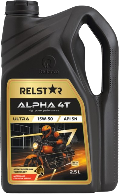 RELSTAR ALPHA 4T ULTRA 15W-50
